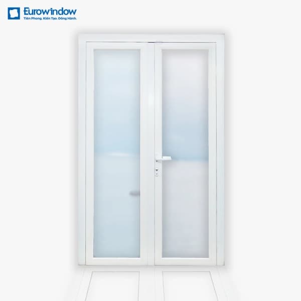 CỬA ĐI uPVC 2 CÁNH MỞ QUAY NGOÀI thumbnail 2