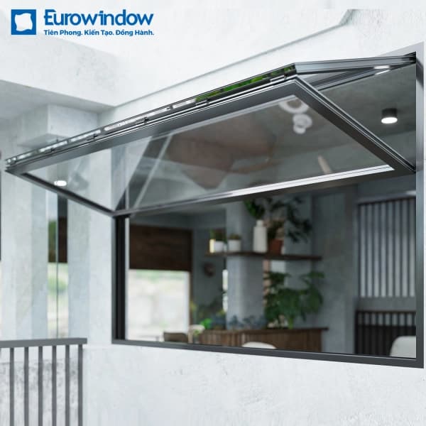 Cửa gấp trượt dọc tự động​ thumbnail 2