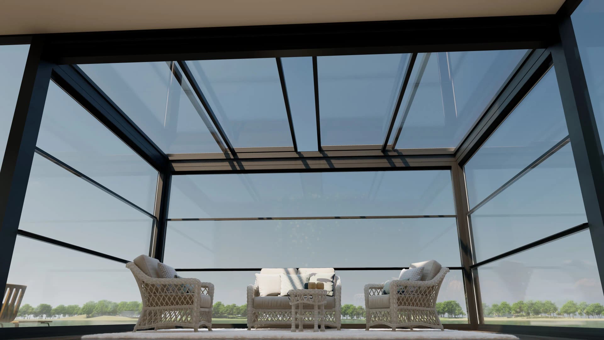 Cửa mái kính skylight thumbnail 4
