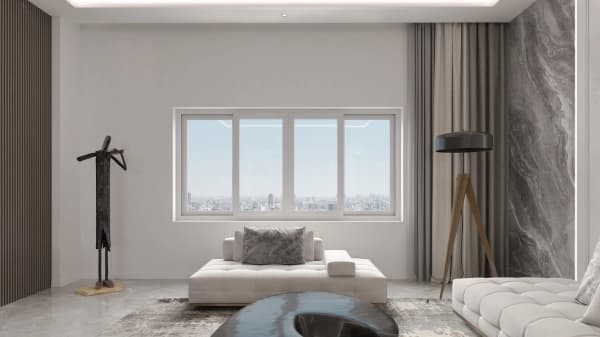 CỬA SỔ MỞ TRƯỢT uPVC 4 CÁNH thumbnail 2