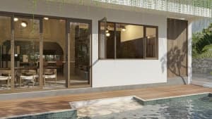 CỬA SỔ uPVC 1 CÁNH MỞ QUAY NGOÀI thumbnail 3