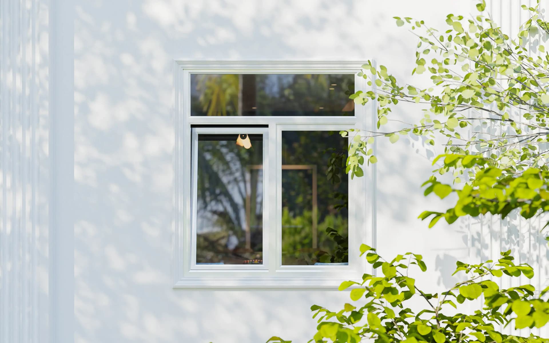 Eurowindow CỬA SỔ uPVC 2 CÁNH MỞ QUAY LẬT TRONG chính hãng