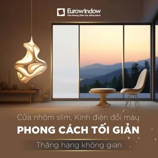 Cải Tạo Không Gian Sống Với Cửa Nhôm Slim Và Kính Điện